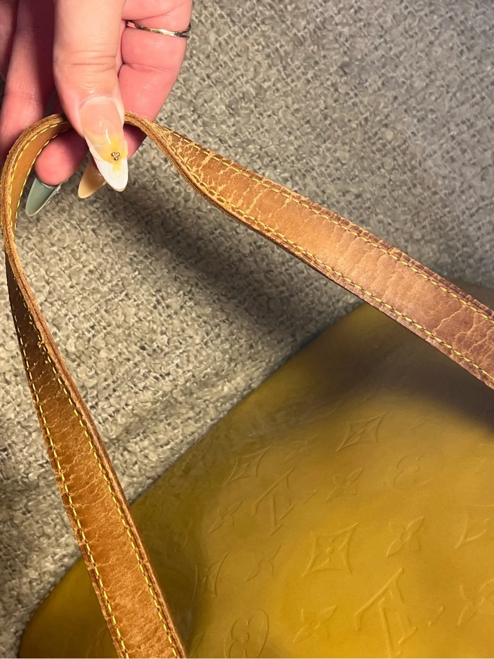 Louis Vuitton bold yellow